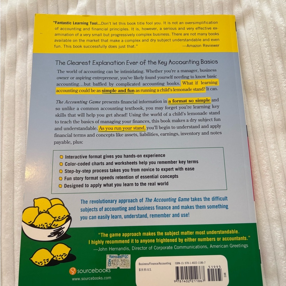 The Accounting Game Book - Picture 4 of 6